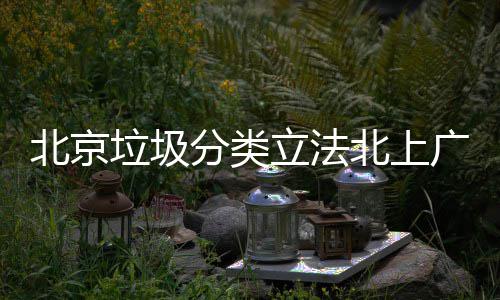 入强广深制分将进北京北上垃圾立法类分类
