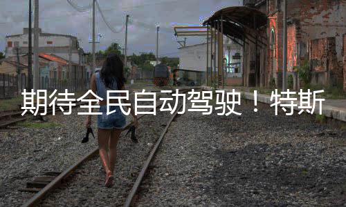 破1亿公官宣程突特自动驾驶D里里期待全民斯拉