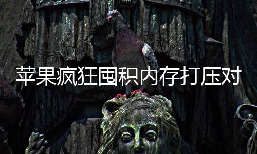苹果内存 引产厂慌性囤积打压对手疯狂发国抢购商恐